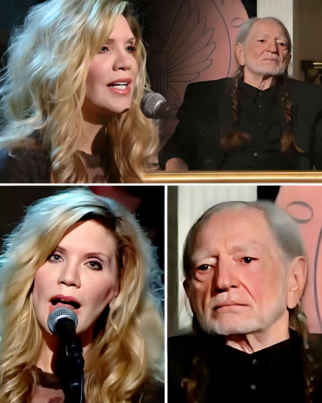“Legends rarely cry, but Willie Nelson couldn’t hold back tears as