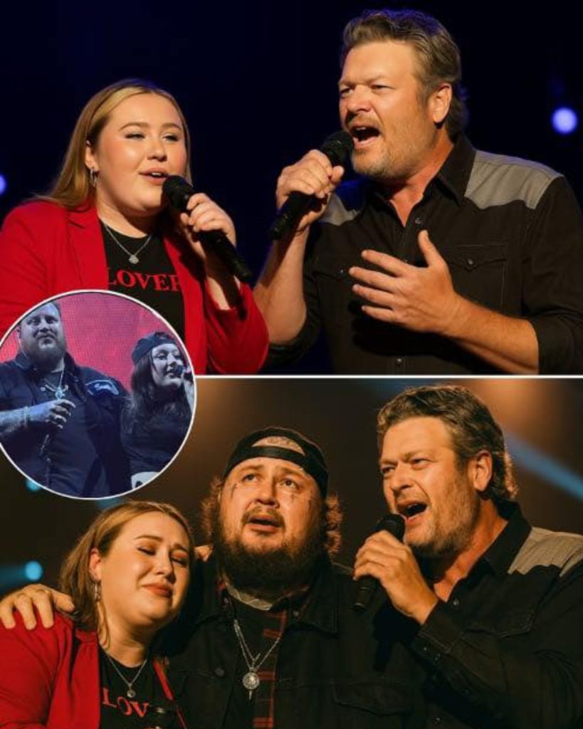 Jelly Roll and Bailee Ann performing